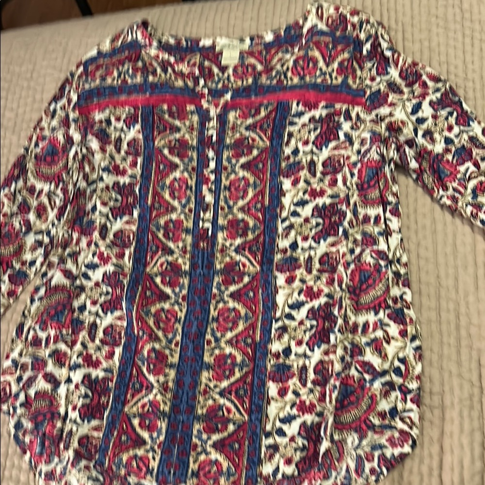 Floral Bohemian Blouse